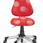 Rostoucí židle Mayer Actikid červená s kruhy