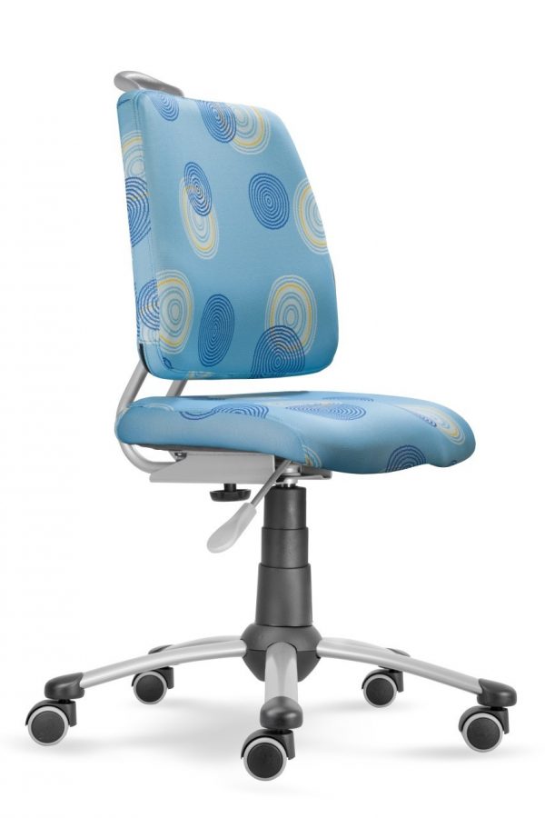 Rostoucí židle Actikid A3 Smile modrá s kruhy