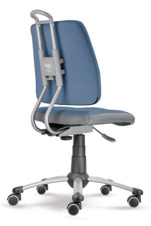 Rostoucí židle Actikid A3 Smile modrošedý aquaclean zadní pohled