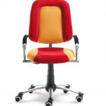 Rostoucí židle Freaky Sport aquaclean červená / žlutá přední pohled