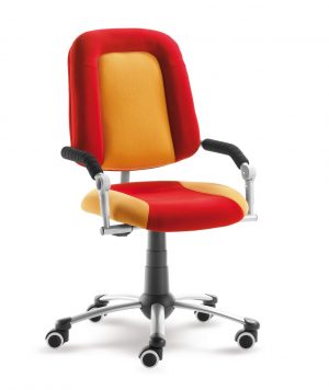 Rostoucí židle Freaky Sport aquaclean červená / žlutá
