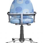 Rostoucí židle Mayer Freaky modrá s kruhy zadní pohled