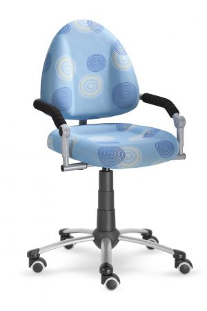 Rostoucí židle Mayer Freaky modrá s kruhy