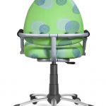 Rostoucí židle Mayer Freaky zelená s kruhy zadní pohled