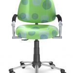 Rostoucí židle Mayer Freaky zelená s kruhy přední pohled