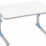 Rostoucí stůl Mayer Junior modrý / bílá deska