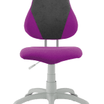 Dětská rostoucí židle Fuxo V-Line fialová / šedá