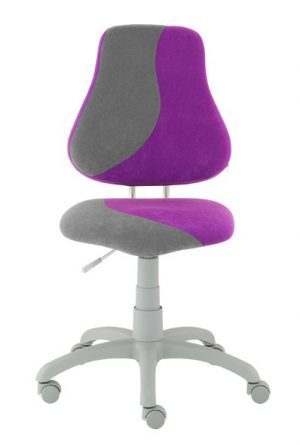 Rostoucí židle Alba Fuxo S-Line fialová/šedá