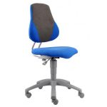 Rostoucí židle Fuxo V-Line modrá/šedá
