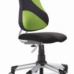 Rostoucí židle Actikid A2 M2 - černý aquaclean + zelená síťovina