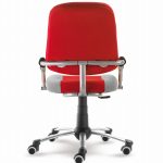 Rostoucí židle Freaky Sport červená / šedá zadní pohled