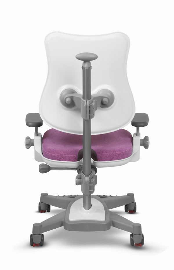 Židle pro školáky Mayer MyChamp růžový aquaclean zadní pohled