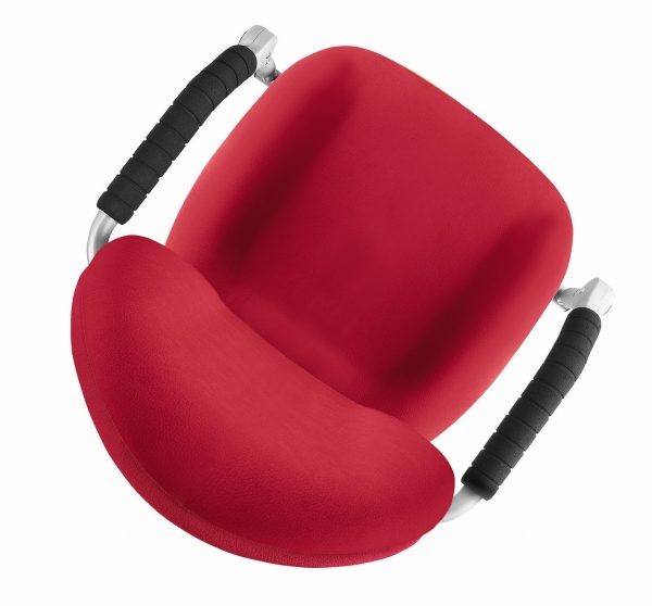 Rostoucí židle Freaky aquaclean červený horní pohled