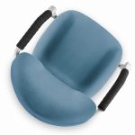 Rostoucí židle Freaky aquaclean modrošedý horní pohled