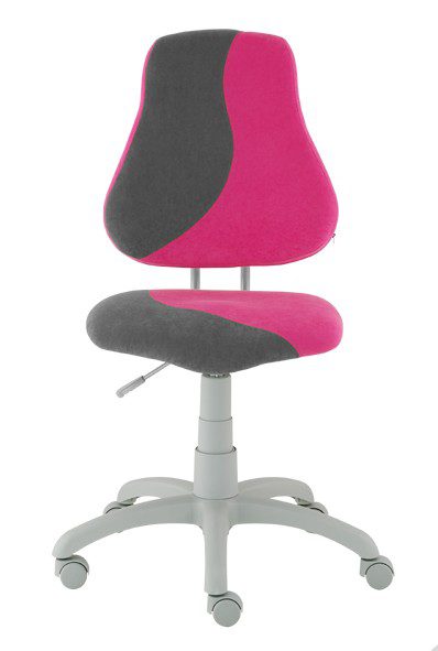Rostoucí židle Alba Fuxo S-Line růžová/šedá