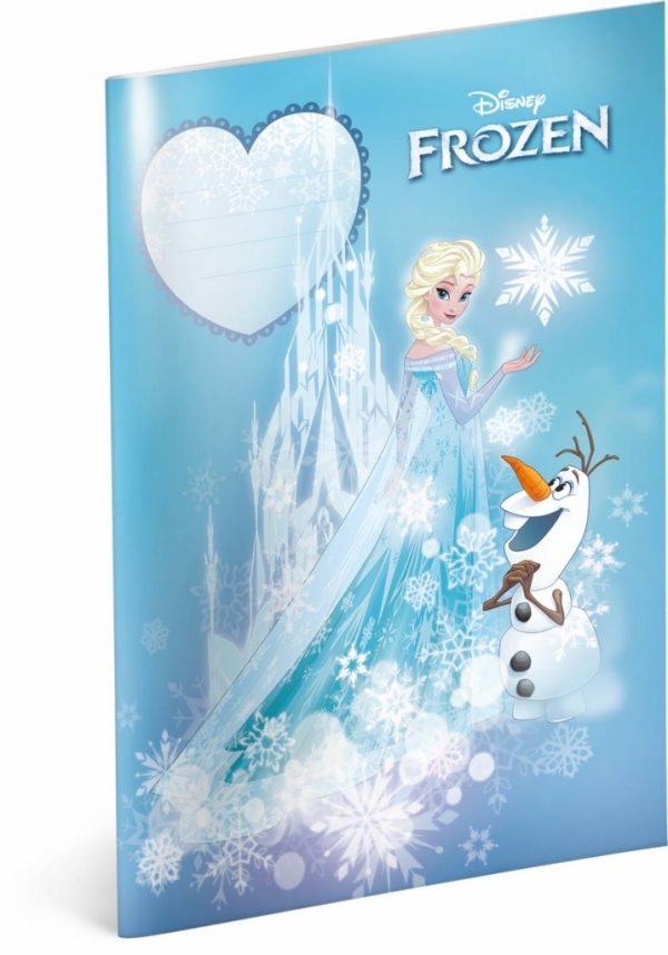Školní sešit Frozen – Ledové království Castle, A4, 40 listů, linkovaný
