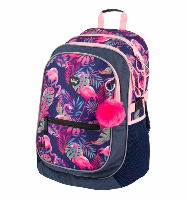 BAAGL batoh pro školáky Core Flamingo