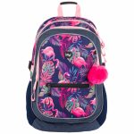 BAAGL Školní batoh Core Flamingo