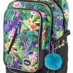 Dívčí školní batoh BAAGL Cubic Tropical