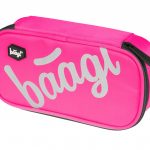BAAGL Školní penál etue skate Pink