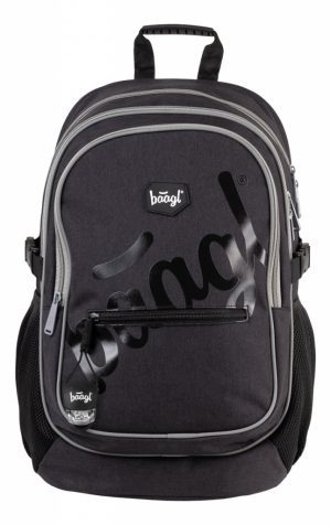 BAAGL Školní batoh Logo black