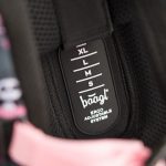 Posuvný zádový systém nazvaný ERGO ADJUSTABLE SYSTEM, zajistí nastavení správné délky zad.