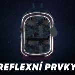Reflexní prvky batohu Baagl Core Jungle.