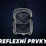 Reflexní prvky batohu Baagl Core Magion.