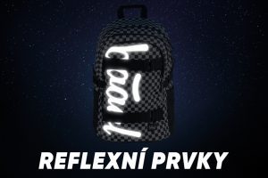 Reflexní prvky batohu Skate Ska.