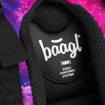 Balanční popruhy batohu Baagl Skate Galaxy.
