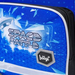 Kapsa na svačinový box na aktovce Baagl Ergo Space Battle.