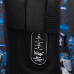 Posuvný zádový systém nazvaný ERGO ADJUSTABLE SYSTEM, zajistí nastavení správné délky zad.