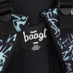 Balanční popruhy na batohu Baagl Core Graffito zajistí správné dotažení k zádům dítěte.