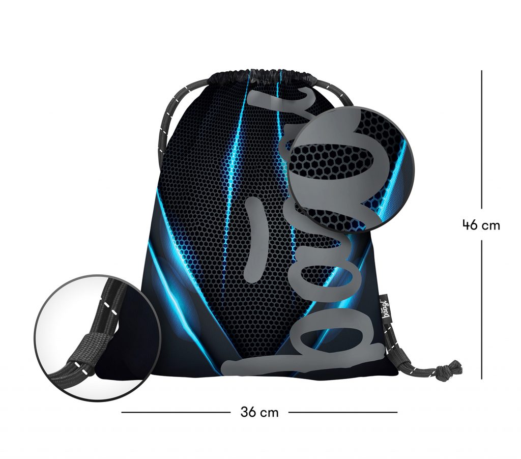 BAAGL Sáček Skate Bluelight - Obrázek 3