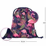 Sáček na boty BAAGL Flamingo s rozměry