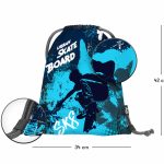 Sáček na přezůvky BAAGL Skateboard