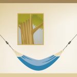 Uchycení houpací sítě La Siesta Universal Rope - URH3 Universal uchycení schéma