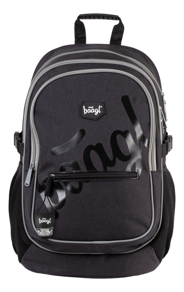 BAAGL SET 3 Black: batoh, penál, sáček - Obrázek 2