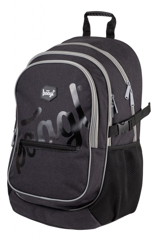 BAAGL SET 3 Black: batoh, penál, sáček - Obrázek 3