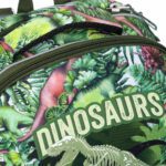 Obrázek dinosaura na aktovce Baagl Shelly.