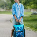 Aktovka Baagl Ergo Skateboard pro kluky prvňáčky.
