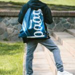 BAAGL Sáček Skate Bluelight