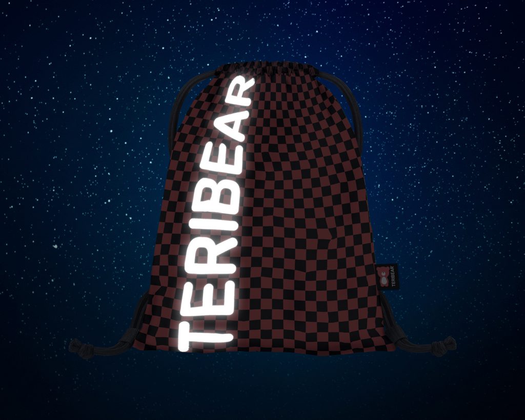 BAAGL Sáček na obuv TERIBEAR červený - Obrázek 8