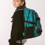 Školní batoh Baagl Skate Aquamarine je vhodný pro holky.