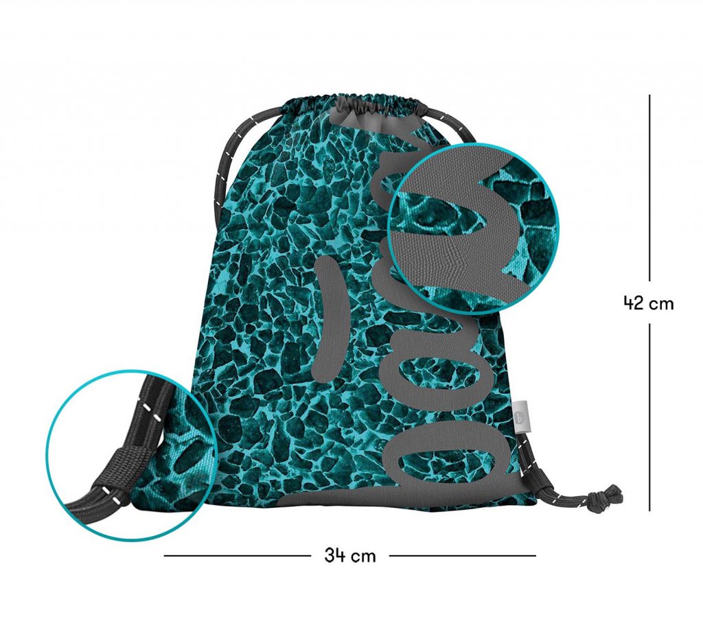 BAAGL Sáček Skate Aquamarine - Obrázek 3