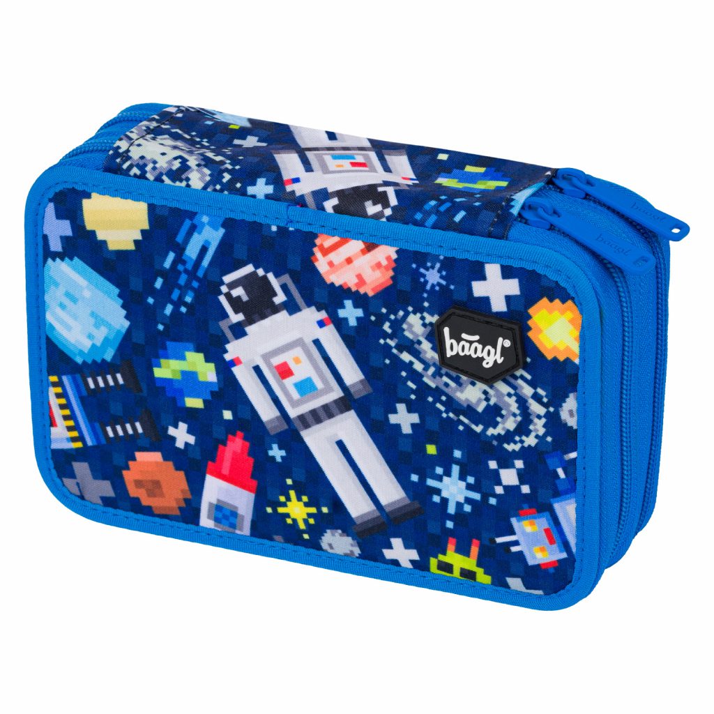 Školní set BAAGL Shelly Space Game: aktovka, penál, sáček - Obrázek 15