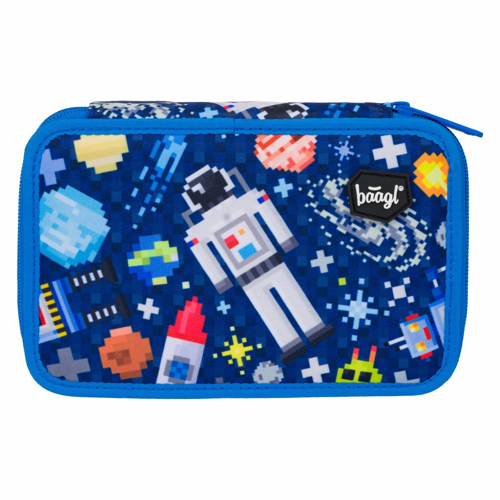 Školní set BAAGL Shelly Space Game: aktovka, penál, sáček - Obrázek 19