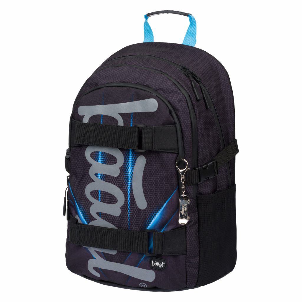 Školní set BAAGL Skate Bluelight: batoh, penál, sáček - Obrázek 3