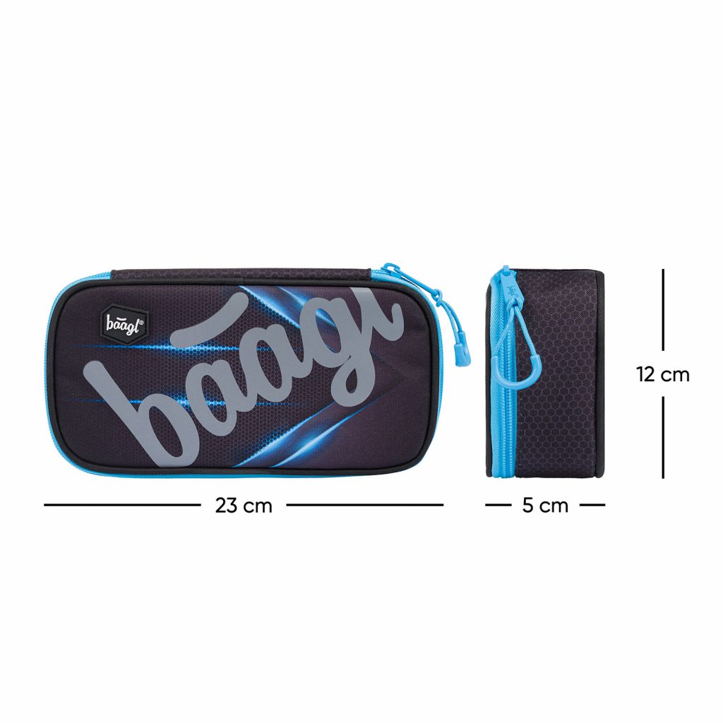 Školní set BAAGL Skate Bluelight: batoh, penál, sáček - Obrázek 17