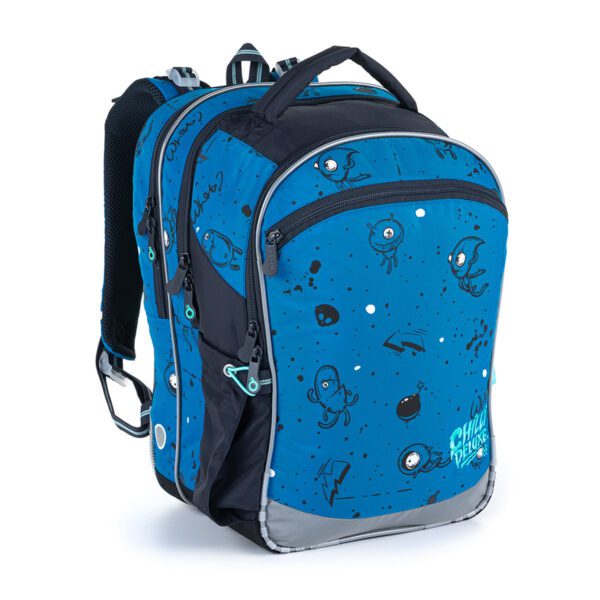 Modrý batoh s příšerkami Topgal COCO 21017 B